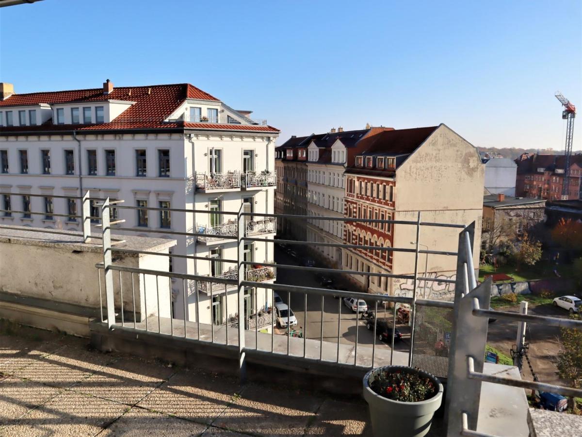 Exklusive Wohnung Mit Dachterrasse In Schleussig 莱比锡 外观 照片