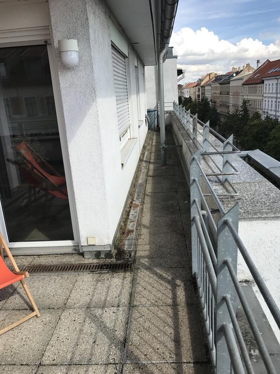 Exklusive Wohnung Mit Dachterrasse In Schleussig 莱比锡 外观 照片